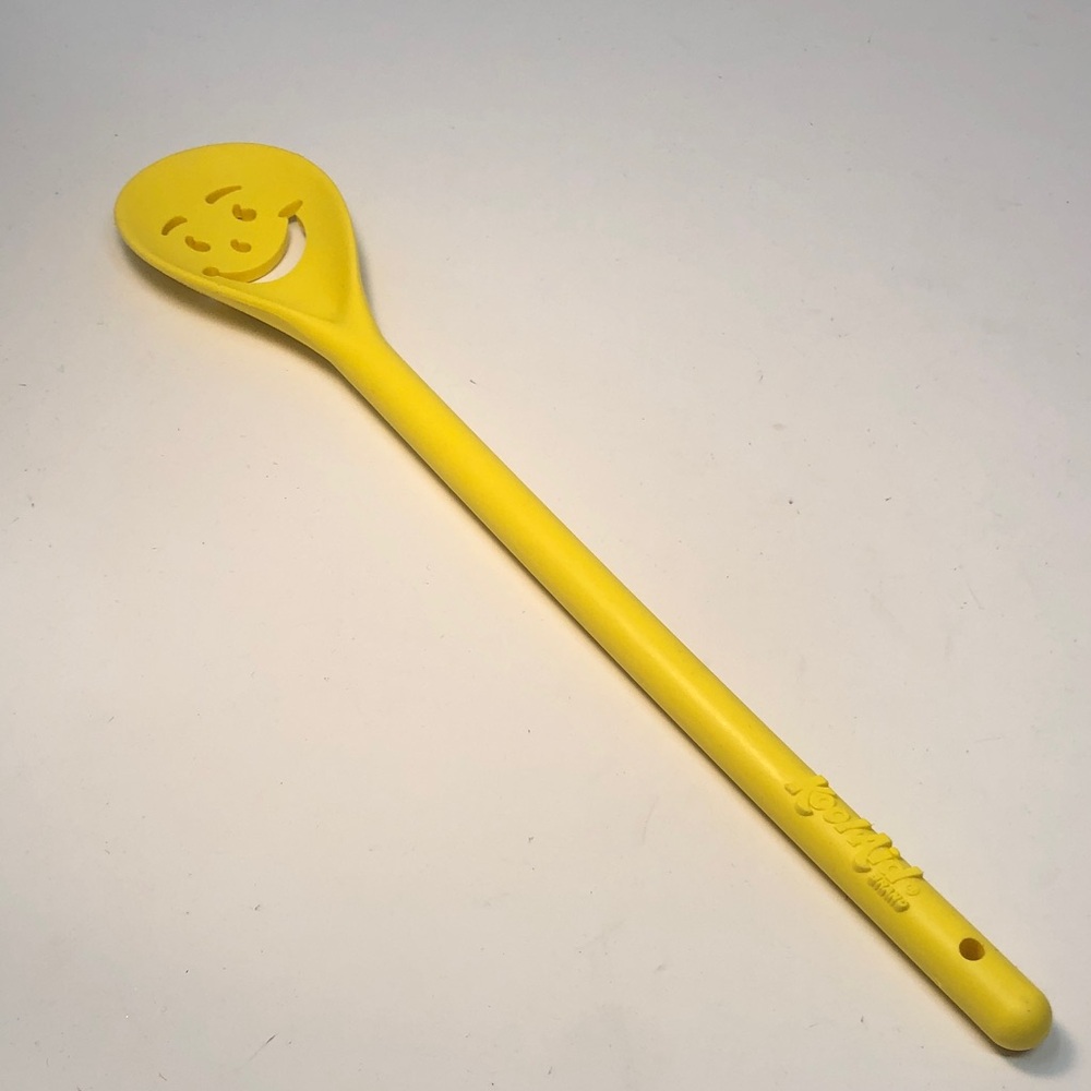 Yellow Kool-Aid Smiley Face Spoon